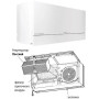 Приточно-витяжна установка з рекуператором Mitsubishi Electric Lossney VL-100EU5-E