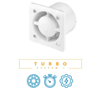Awenta System+ Turbo(KWT125T) вентилятор витяжний побутовий