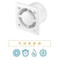 Awenta System+ Turbo(KWT125H) вентилятор витяжний побутовий